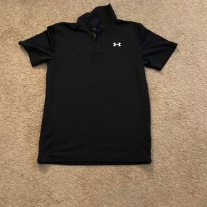 Black under armor polo